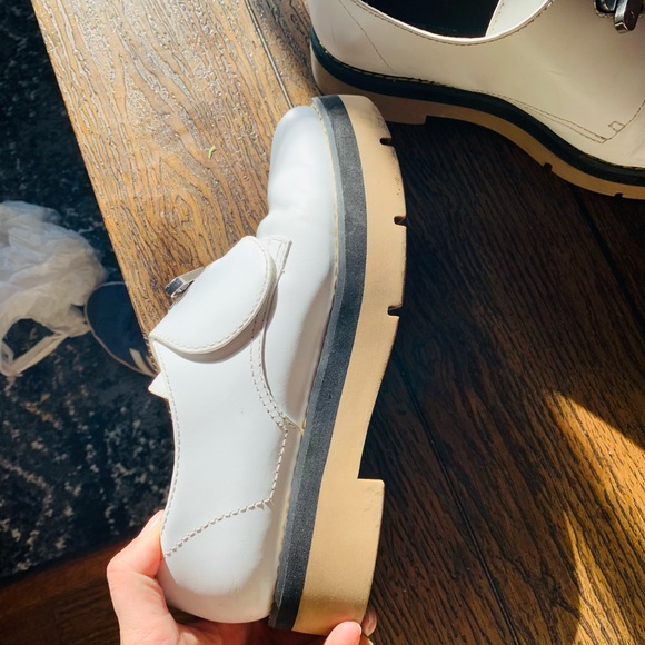 Alexander Wang White Sneakers Platform Oxford - Picture 4 of 11